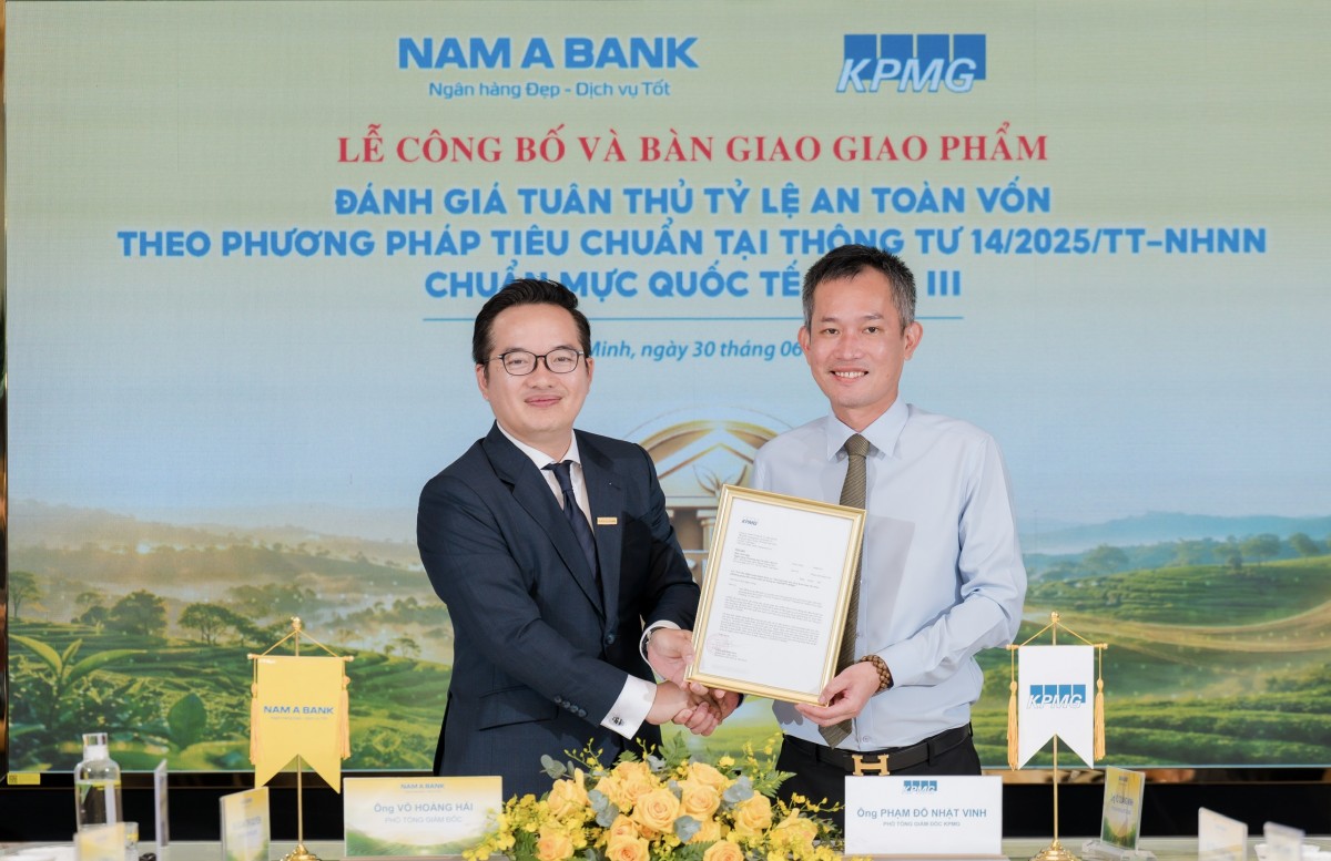 Nam A Bank hoàn thành đánh giá tuân thủ tỷ lệ an toàn vốn theo Basel III