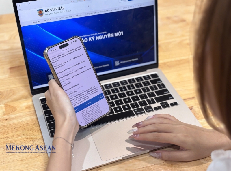 Người có tài sản đấu giá, người tham gia đấu giá Sử dụng tài khoản định danh điện tử mức độ 2 để đăng nhập Cổng Đấu giá tài sản quốc gia và Hệ thống đấu giá trực tuyến