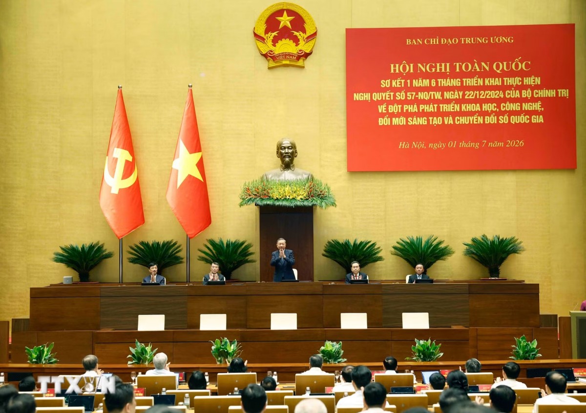 Tổng Bí thư, Chủ tịch nước Tô Lâm chủ trì Hội nghị.
