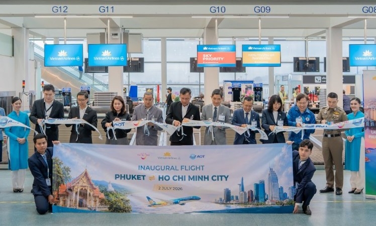 Vietnam Airlines khai thác đường bay TP HCM - Phuket