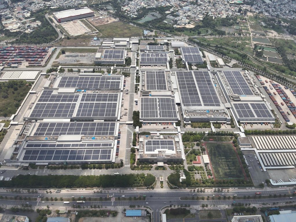 Samsung khánh thành dự án điện mặt trời áp mái gần 28 MWp tại TP HCM