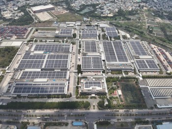 Samsung khánh thành dự án điện mặt trời áp mái gần 28 MWp tại TP HCM