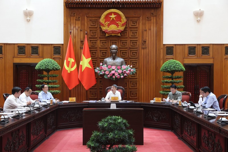Thủ tướng Chính phủ Lê Minh Hưng chủ trì làm việc với Bộ Công an, Bộ Khoa học và Công nghệ, các bộ, cơ quan liên quan về Khung Kiến trúc tổng thể quốc gia số 