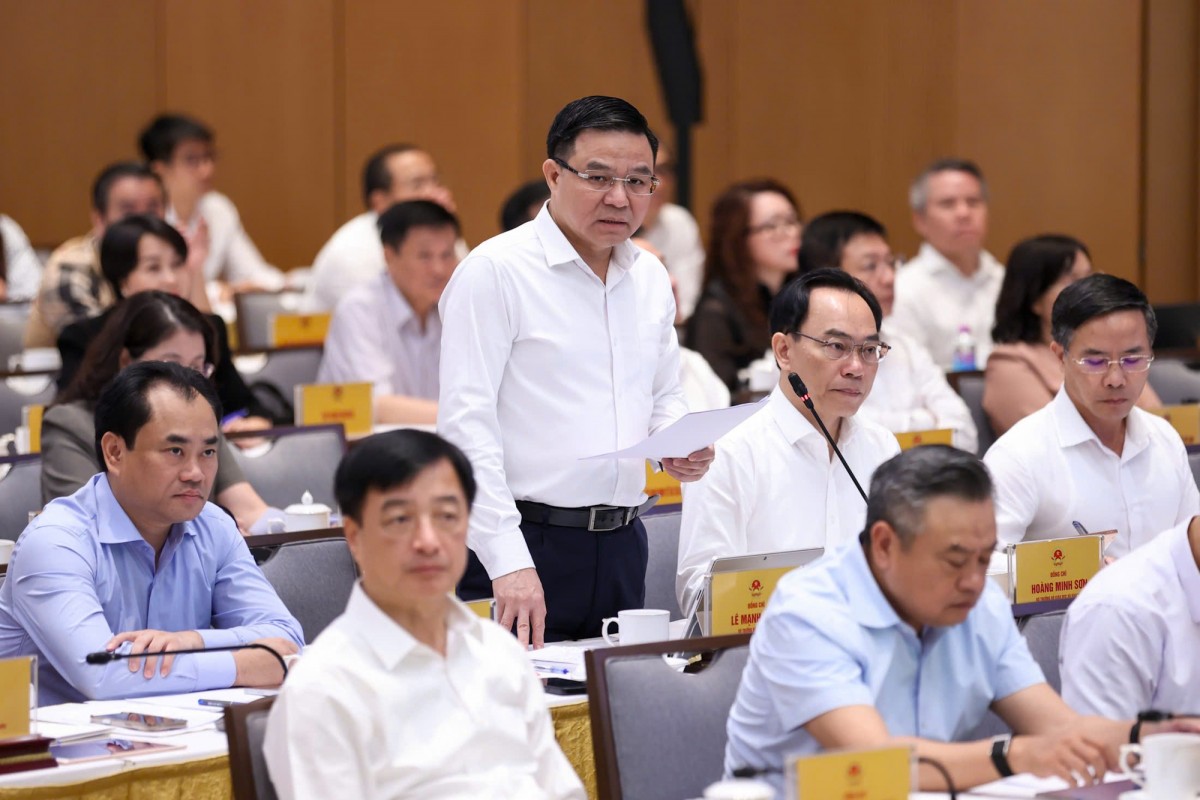 Bộ trưởng Bộ Công Thương Lê Mạnh Hùng: Tập trung bảo đảm an ninh năng lượng và thúc đẩy tăng trưởng - Ảnh: VGP