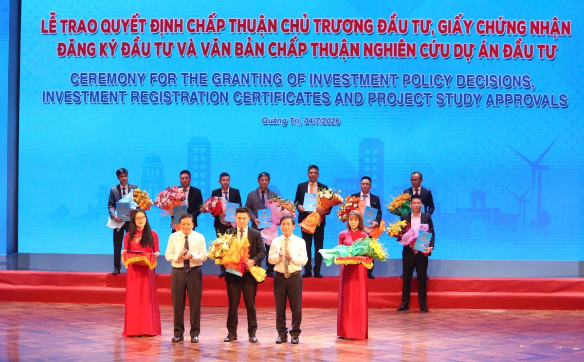 Quảng Trị công bố điều chỉnh Quy hoạch tỉnh và xúc tiến đầu tư