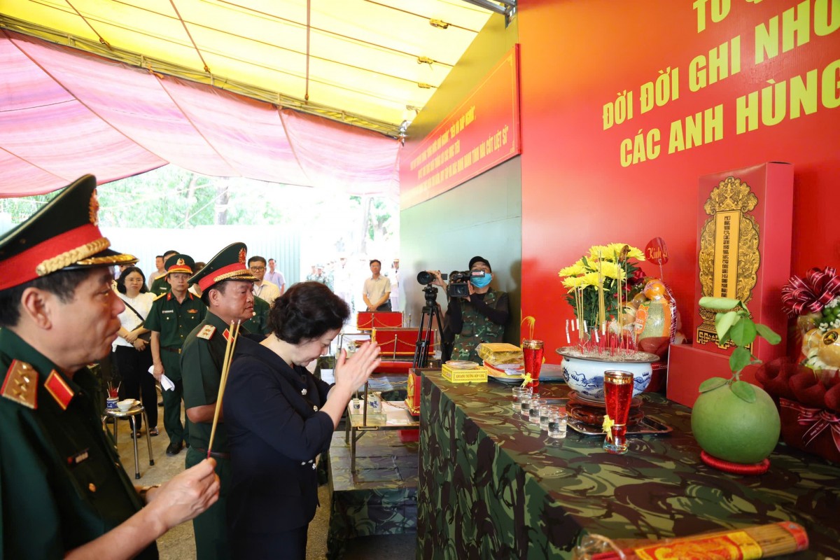 Chuẩn bị chu đáo Lễ triển khai tìm kiếm hài cốt liệt sỹ tại Công viên Lê Thị Riêng