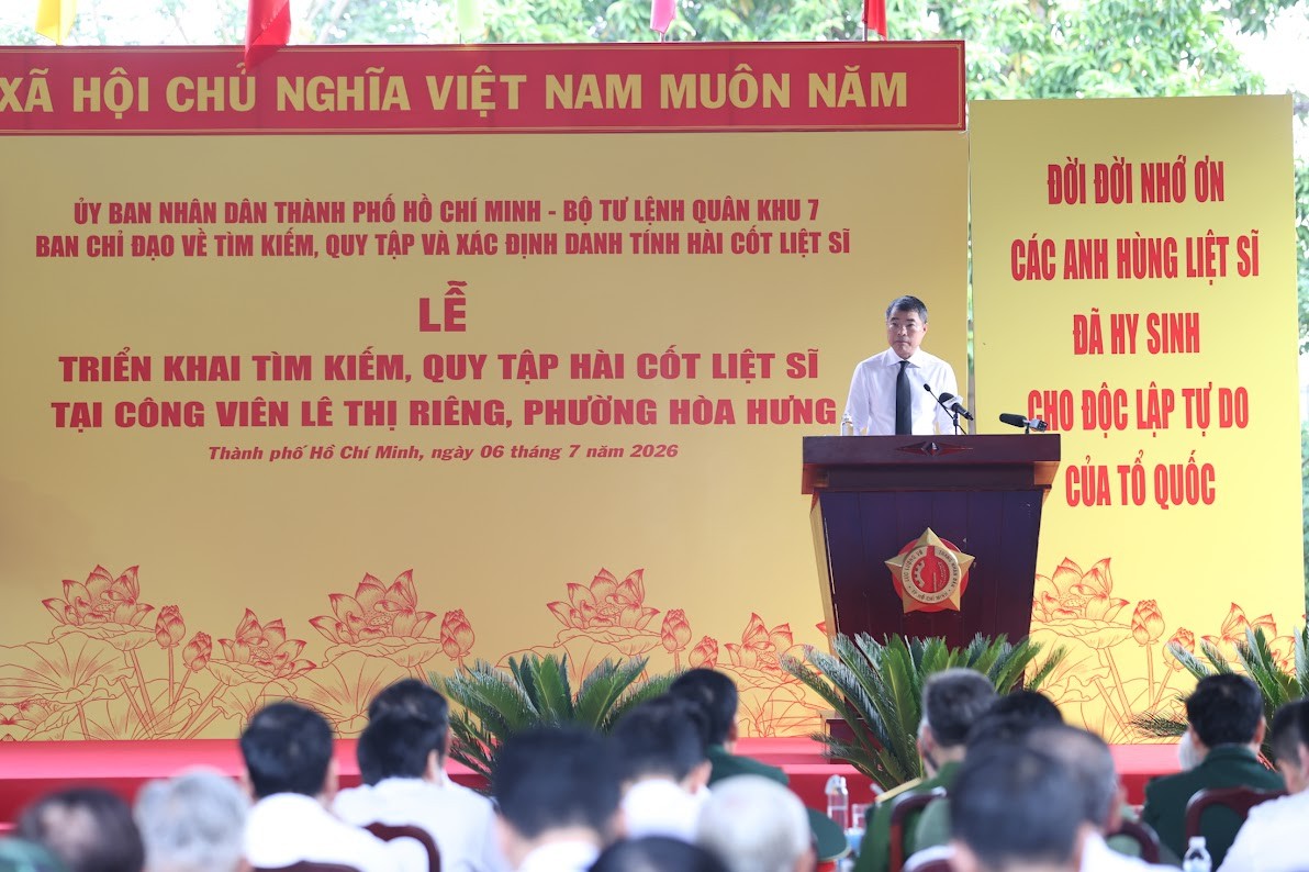 Thủ tướng dự lễ tìm kiếm, quy tập hài cốt liệt sỹ tại Công viên Lê Thị Riêng