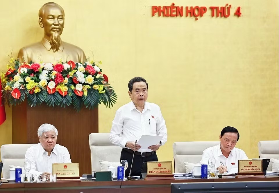 Chủ tịch Quốc hội Trần Thanh Mẫn 