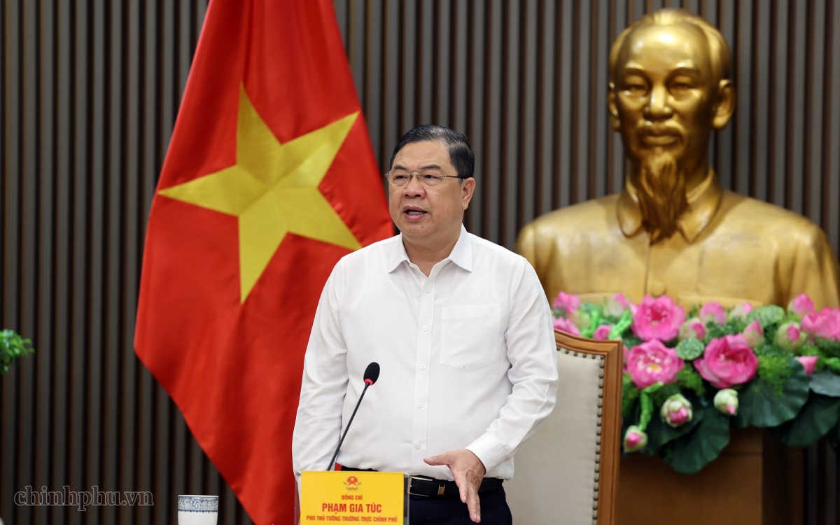Phó Thủ tướng Thường trực Phạm Gia Túc