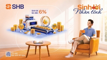SHB SAHA ra mắt tính năng 'Sinh lời nhàn tênh' với lãi suất đến 6%/năm