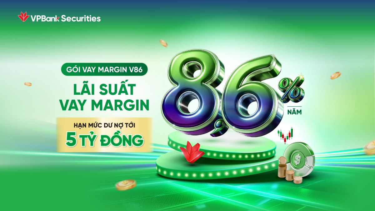 VPBankS ra mắt hai gói margin, linh hoạt theo nhu cầu nhà đầu tư