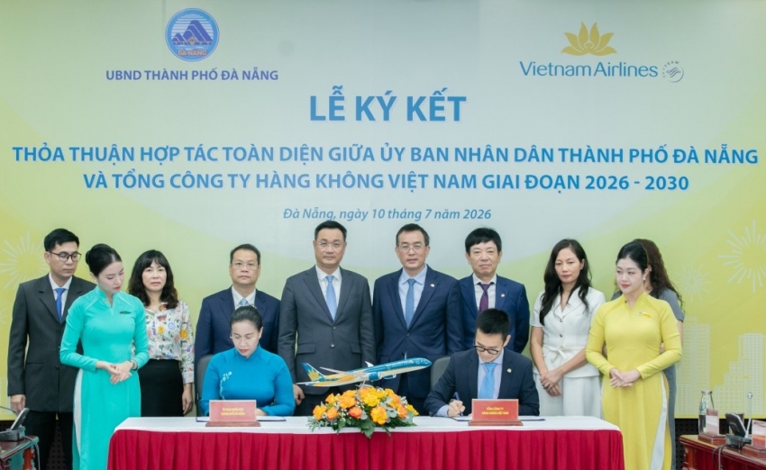 Vietnam Airlines và Đà Nẵng hợp tác toàn diện giai đoạn 2026–2030