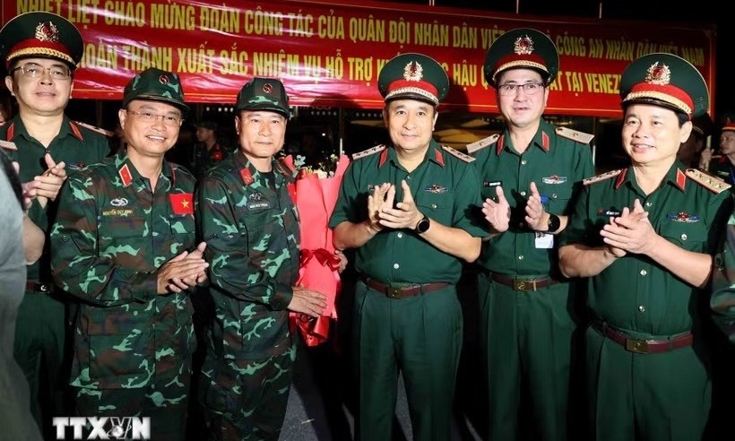Đoàn cứu hộ, cứu nạn Việt Nam trở về nước, hoàn thành nhiệm vụ tại Venezuela