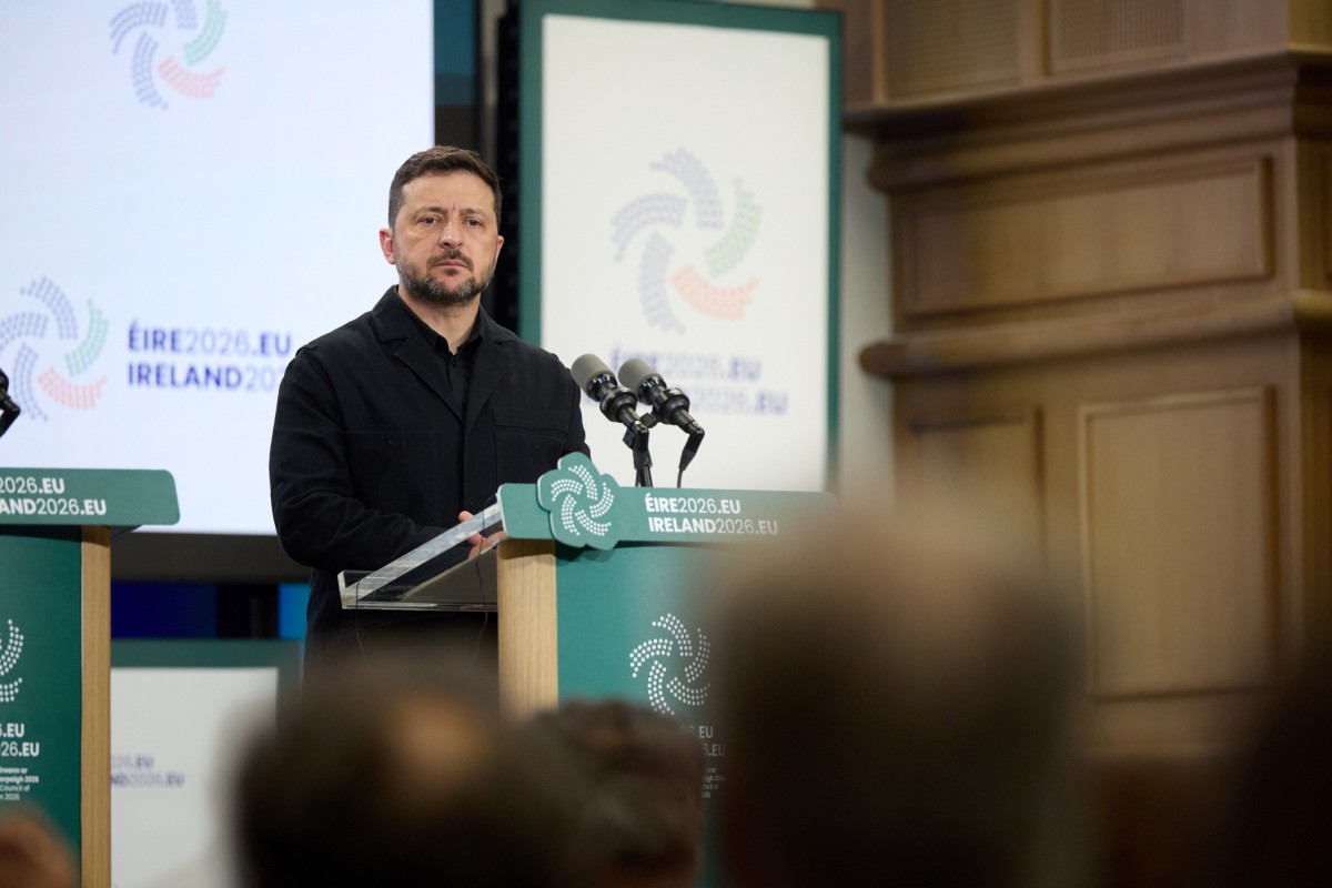 Tổng thống Ukraine Volodymyr Zelensky. Ảnh: X/@ZelenskyyUa (tài khoản X của ông Zelensky)