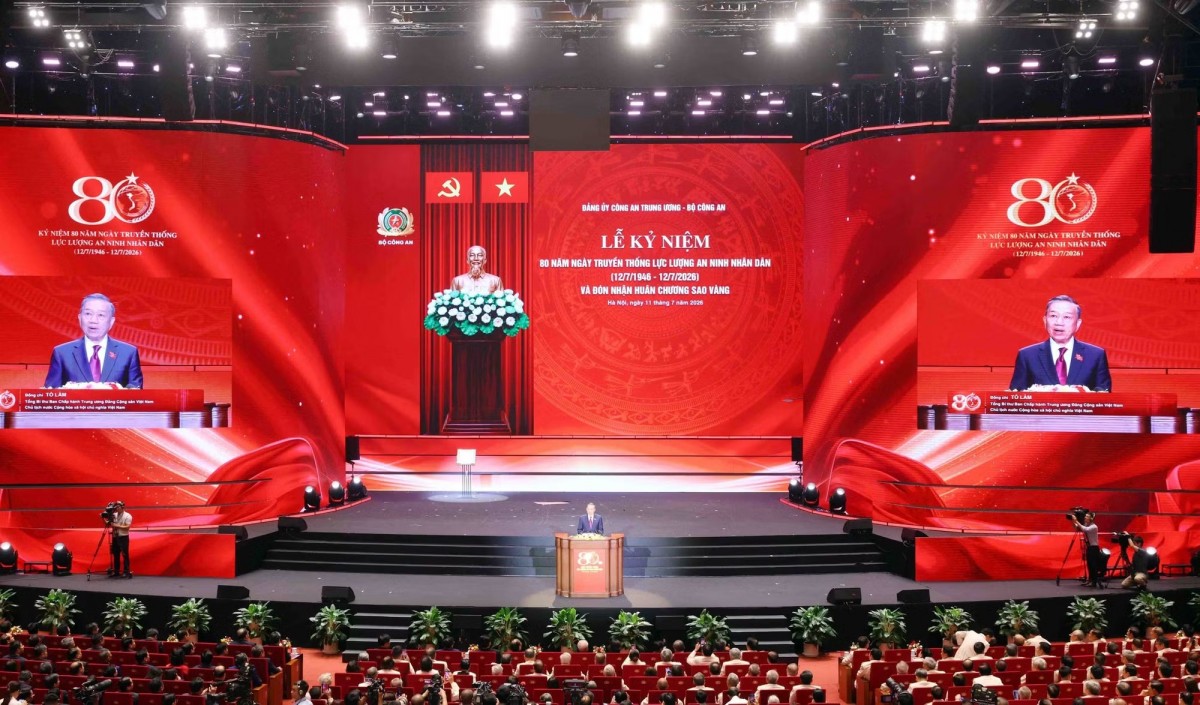Tổng Bí thư, Chủ tịch nước Tô Lâm phát biểu chỉ đạo.