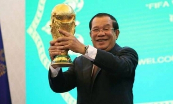 Ông Hun Sen nhắn tin cho ông Macron, chúc tuyển Pháp vô địch World Cup 2026