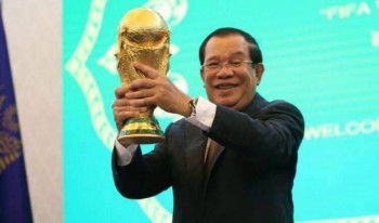 Ông Hun Sen nhắn tin cho ông Macron, chúc tuyển Pháp vô địch World Cup 2026