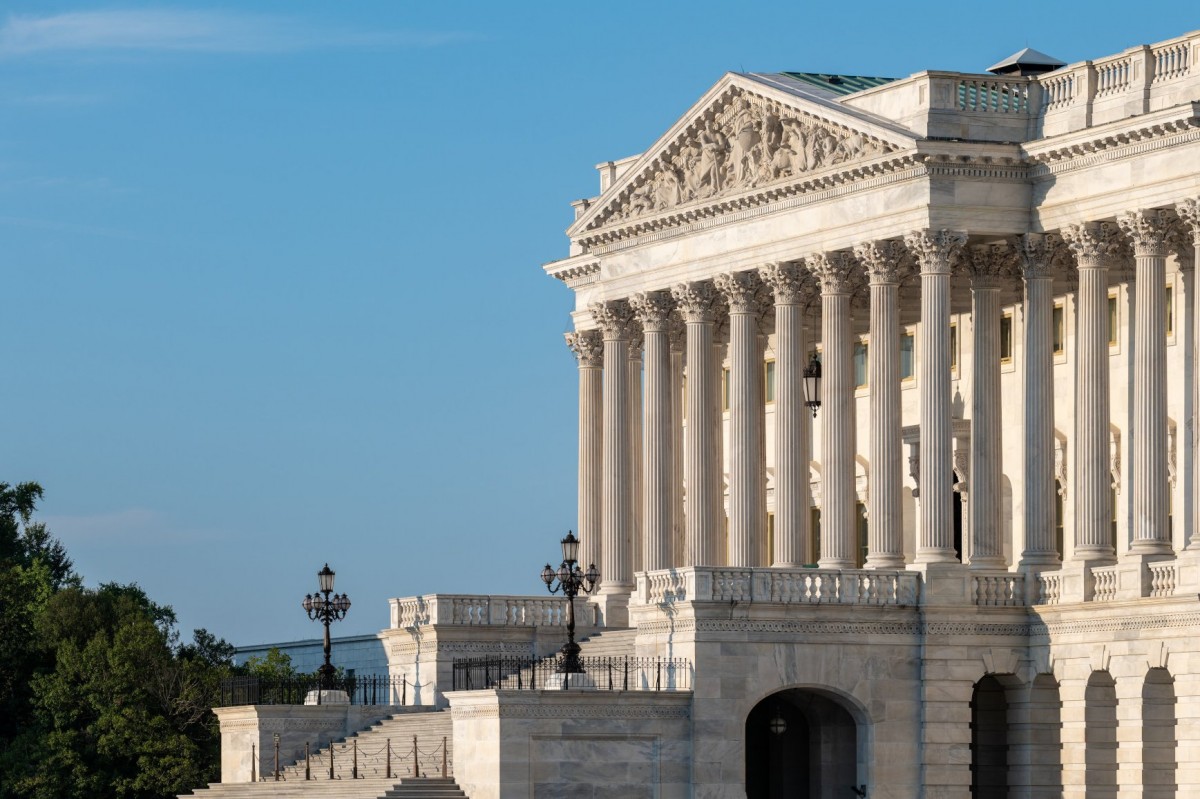 Tòa nhà Quốc hội Mỹ (Điện Capitol). Ảnh: X/@uscapitol (tài khoản X của Cơ quan Kiến trúc Điện Capitol).
