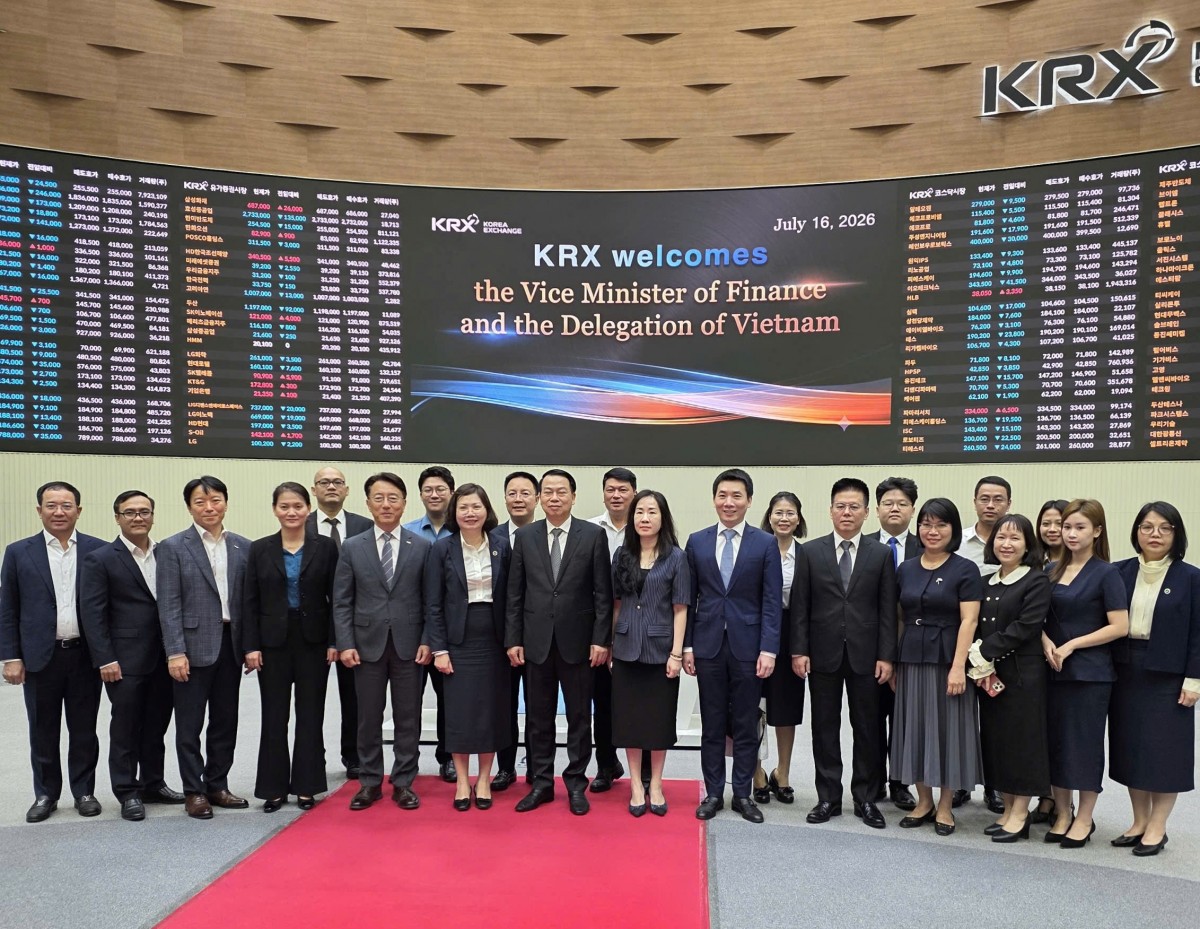 Bộ Tài chính khảo sát kinh nghiệm từ thị trường chứng khoán của Hàn Quốc