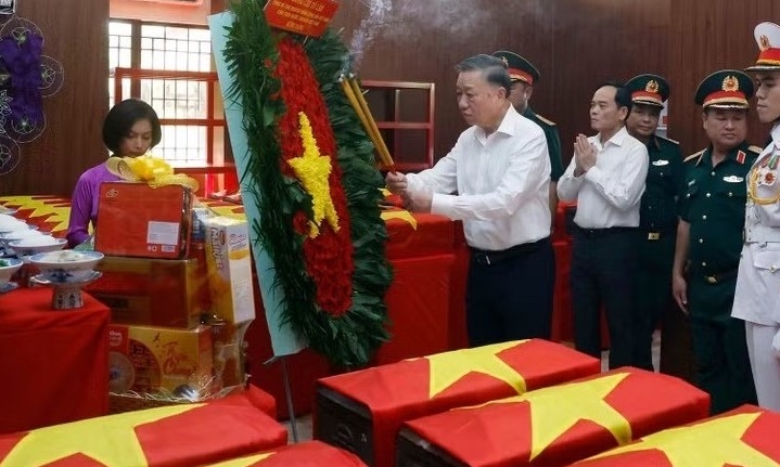 Tìm kiếm, quy tập, xác định danh tính liệt sỹ là trách nhiệm thiêng liêng
