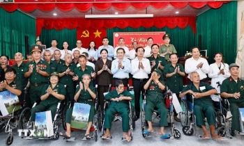 Chủ tịch Quốc hội Trần Thanh Mẫn tri ân người có công tại TP HCM