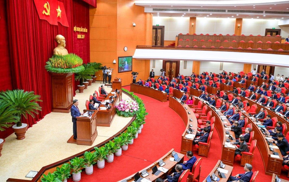 Nội dung ngày làm việc thứ hai Hội nghị Trung ương 3 khóa XIV