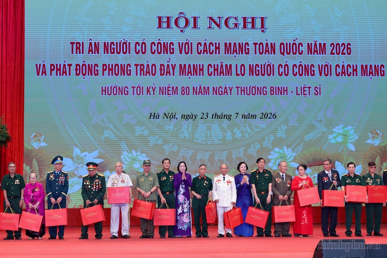 Thủ tướng phát động Phong trào đẩy mạnh chăm lo người có công với cách mạng