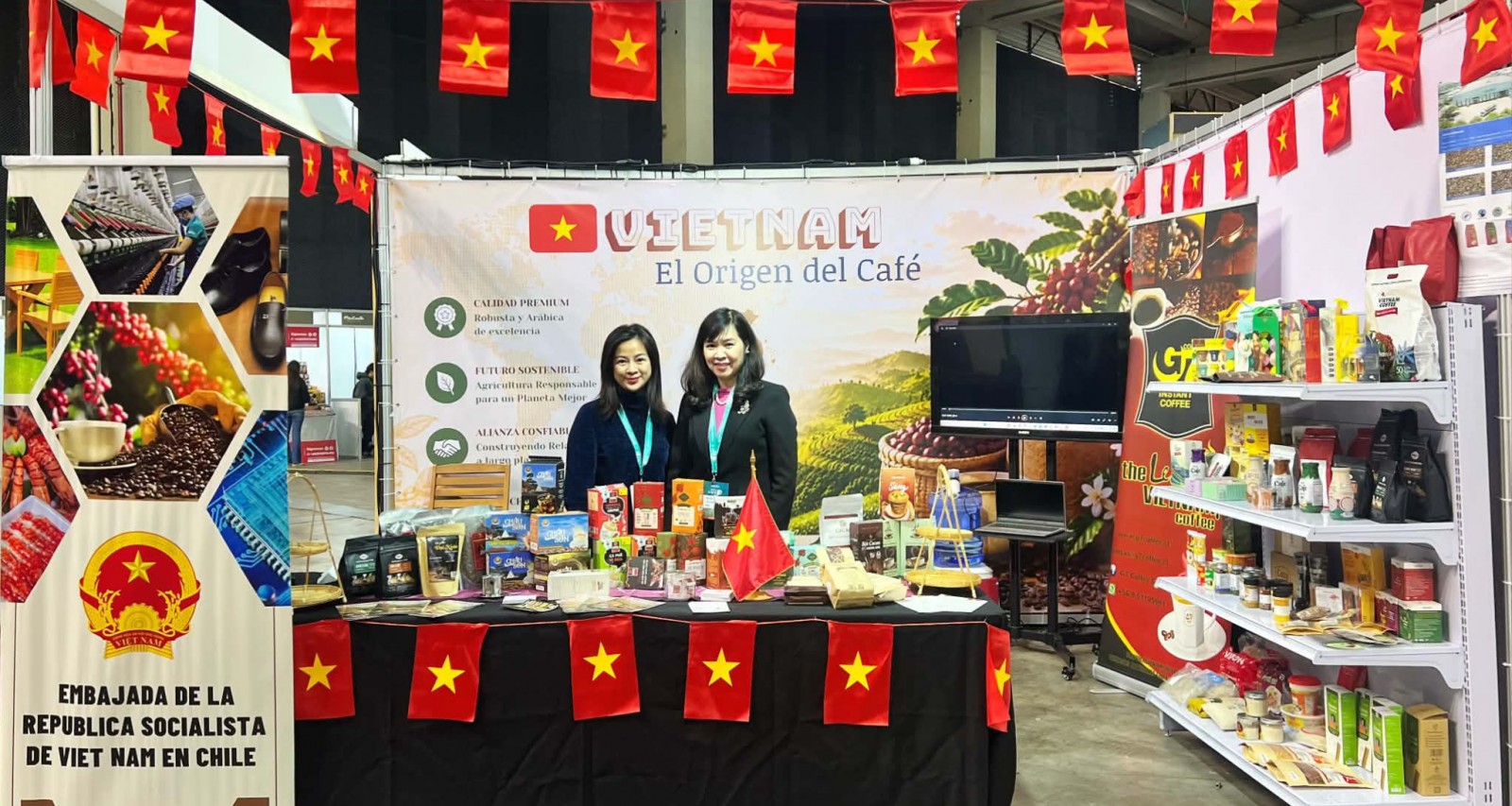 Sức hút của cà phê Việt tại Expo Café Chile 2026
