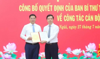 Thứ trưởng Bộ Tài chính Nguyễn Đức Tâm làm Phó Bí thư Tỉnh ủy Quảng Ngãi