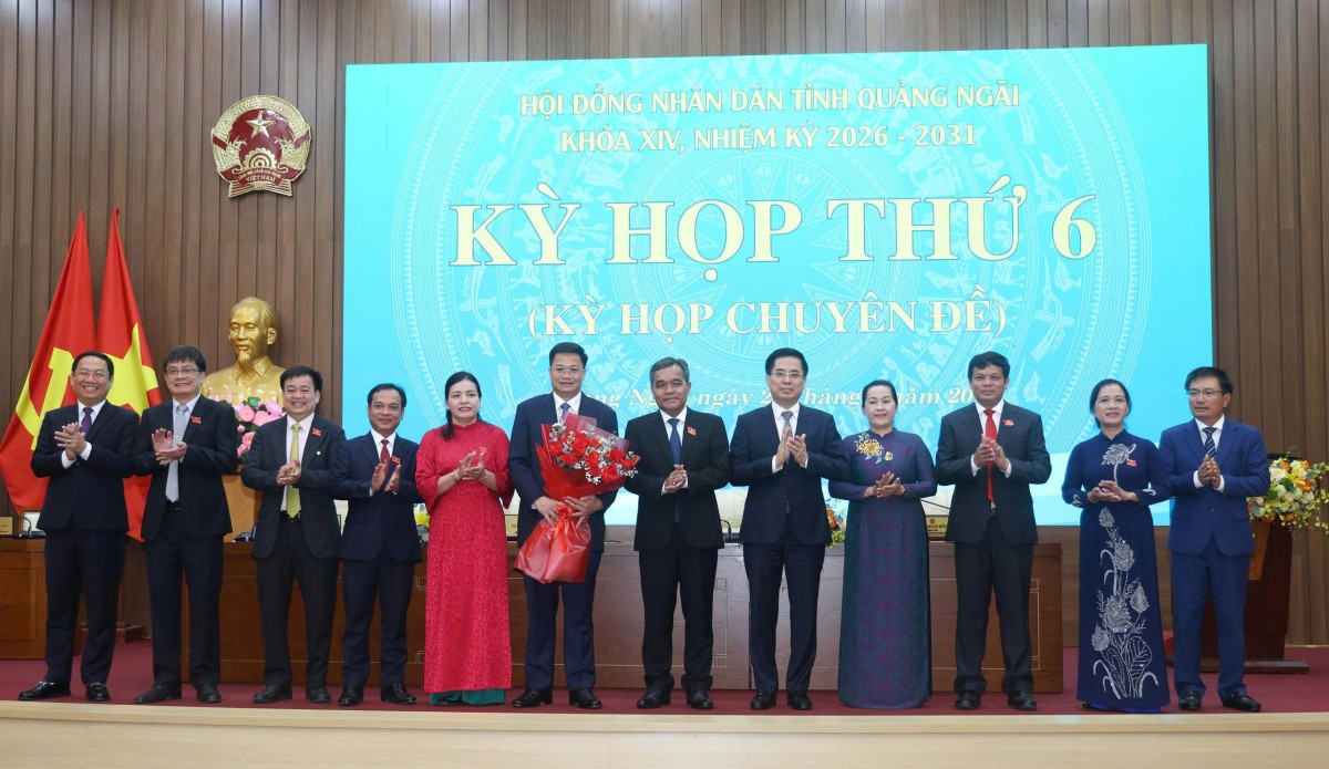 Ông Nguyễn Đức Tâm làm Chủ tịch UBND tỉnh Quảng Ngãi