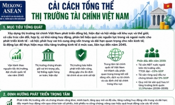 Chính phủ phê duyệt Đề án cải cách tổng thể thị trường tài chính