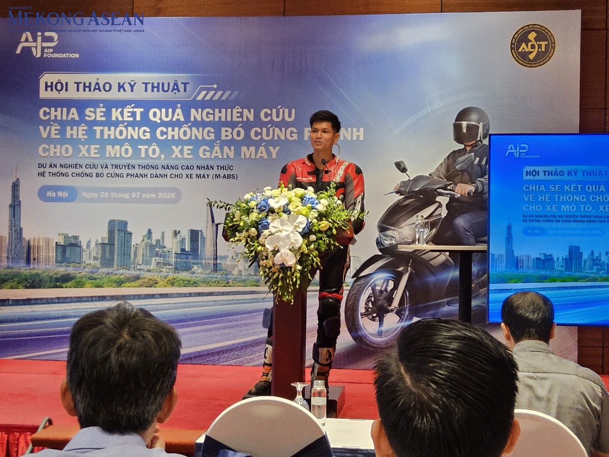 Công nghệ ABS có thể giảm gần 30% tai nạn xe máy tại Việt Nam