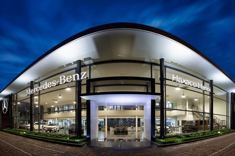 Haxaco là nhà phân phối ủy quyền đầu tiên của Mercedes-Benz tại Việt Nam.
