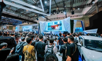 VinFast giới thiệu dải xe điện và hệ sinh thái dịch vụ tại GIIAS 2026