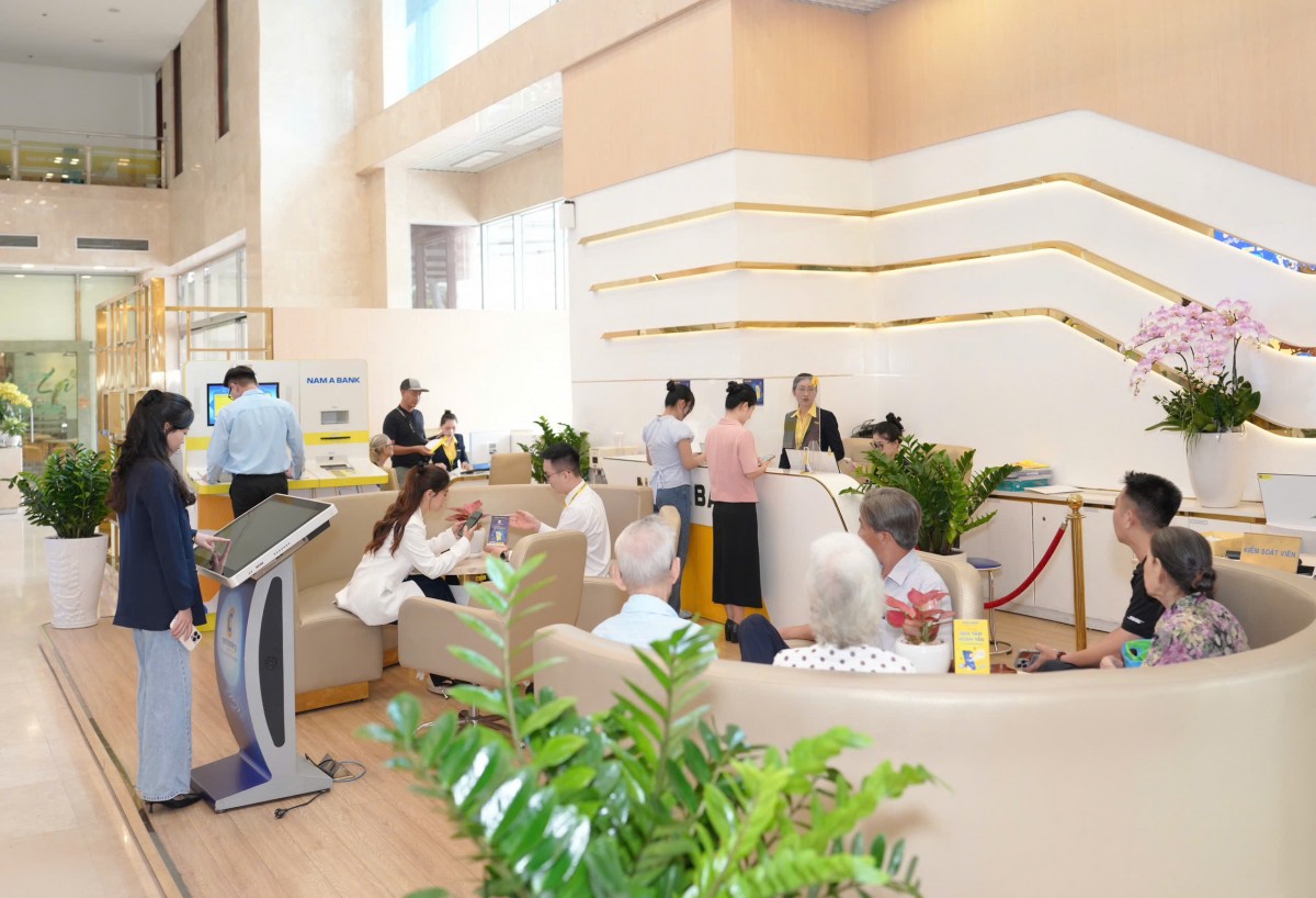 Lợi nhuận Nam A Bank tăng 25%, chất lượng tài sản cải thiện rõ nét trong nửa đầu năm
