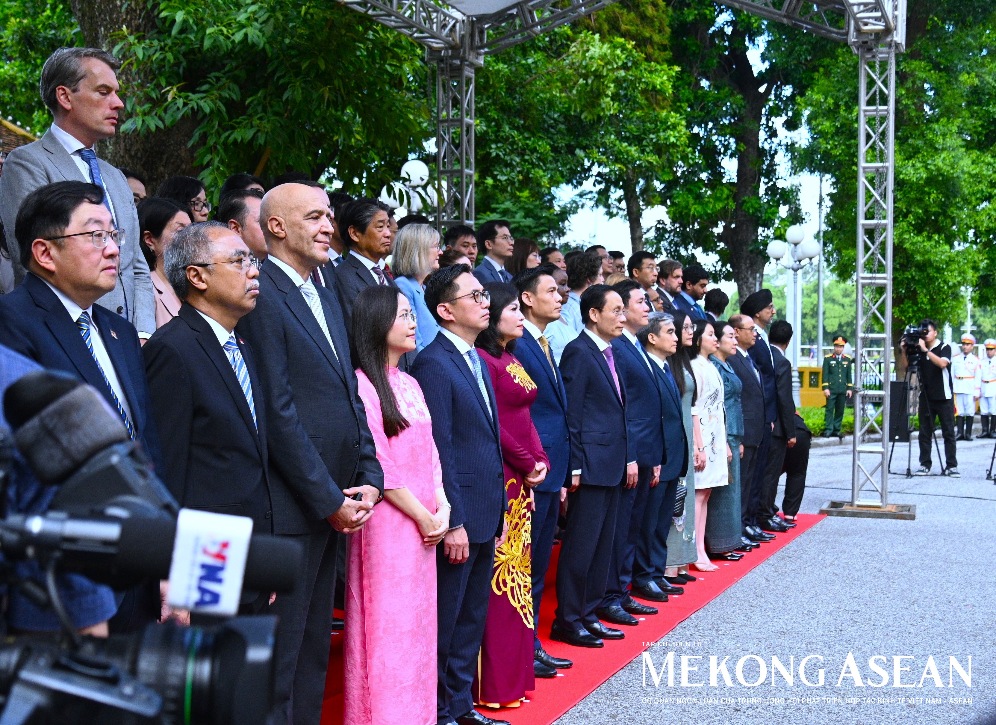 Long trọng Lễ thượng cờ chào mừng 59 năm thành lập ASEAN