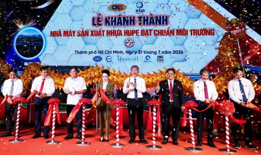 CNS và STP khánh thành nhà máy sản xuất nhựa HDPE tại TP HCM