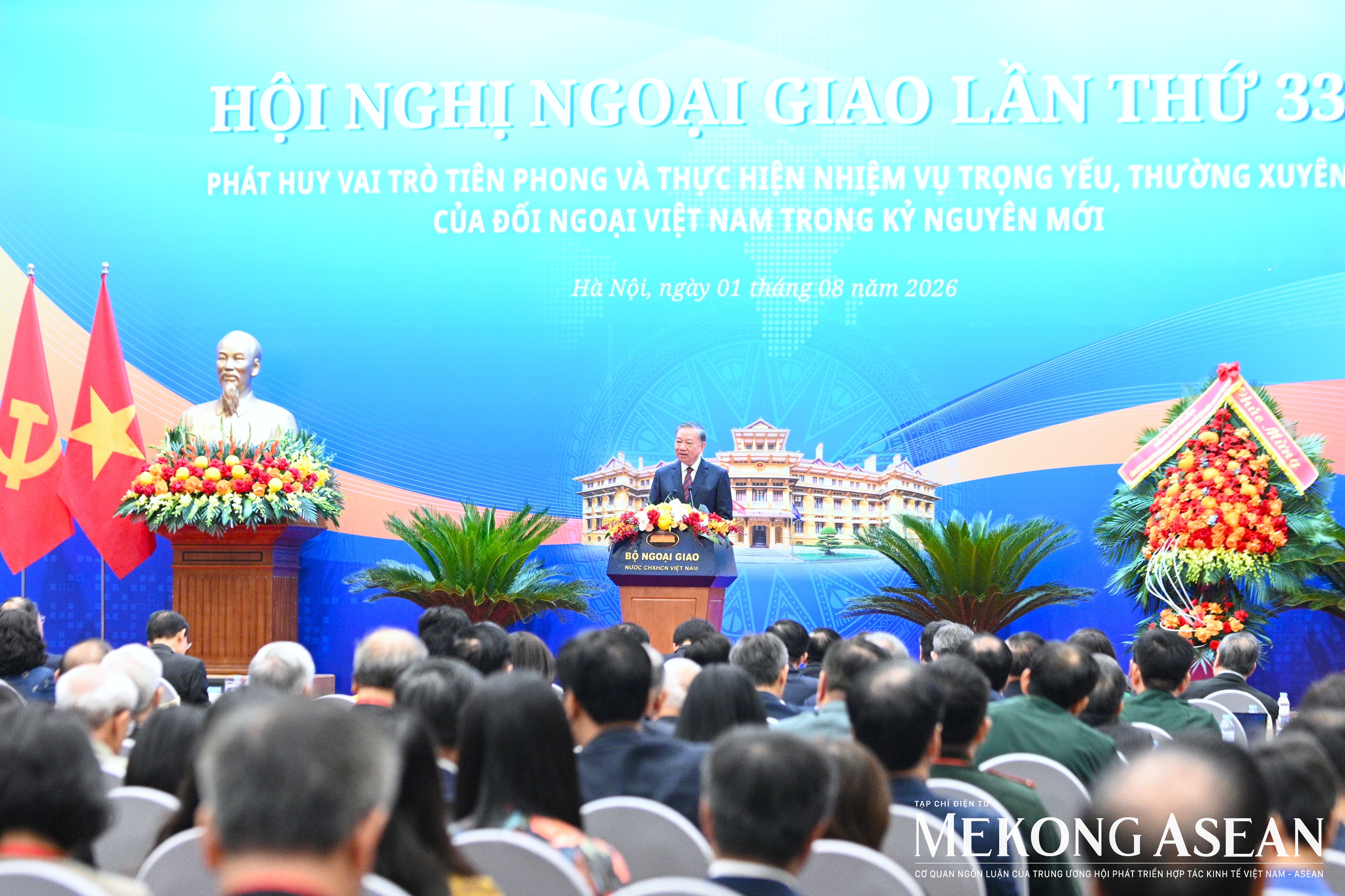 Tổng Bí thư, Chủ tịch nước Tô Lâm dự khai mạc Hội nghị Ngoại giao lần thứ 33
