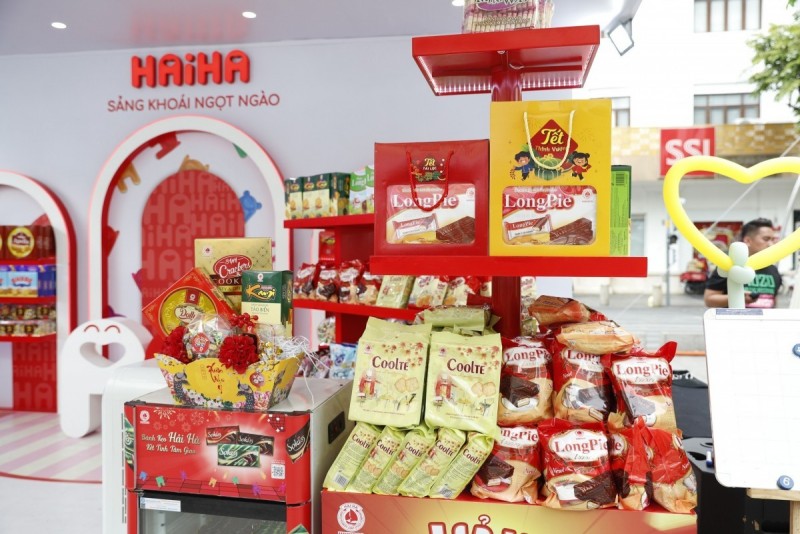 CTCP Bánh kẹo Hải Hà chuyên sản xuất và kinh doanh bánh kẹo. Ảnh: HaiHaCo.