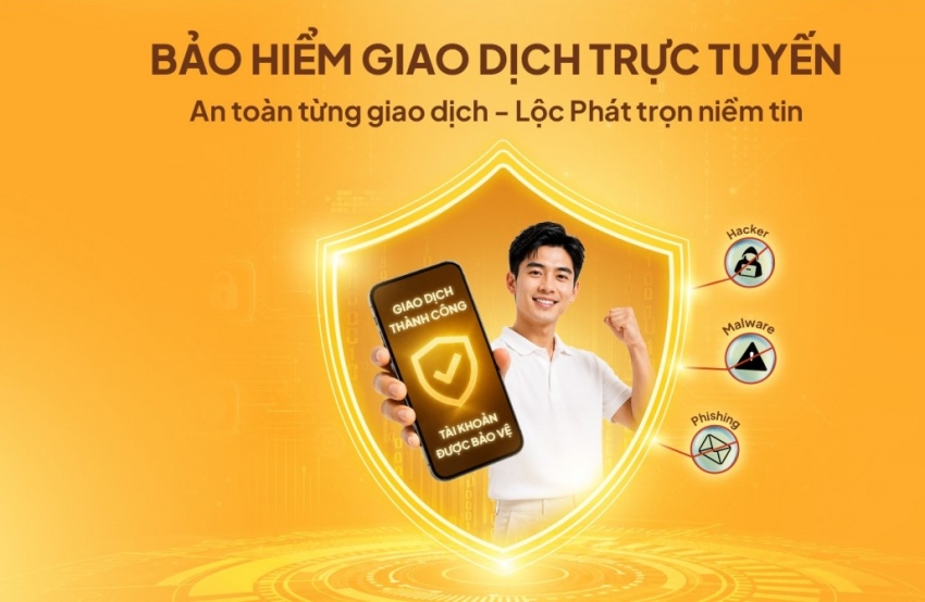 LPBank tăng cường bảo vệ khách hàng với bảo hiểm giao dịch trực tuyến