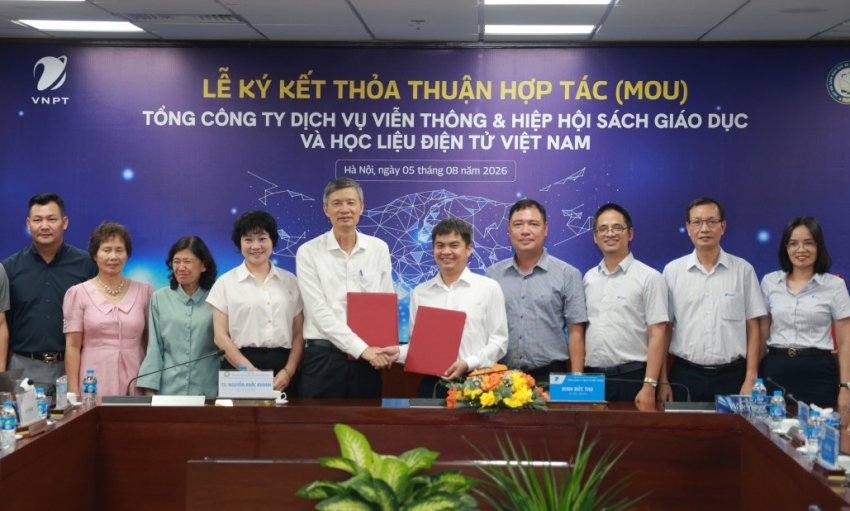 VAEDR và VNPT VinaPhone hợp tác phát triển hệ sinh thái học liệu số