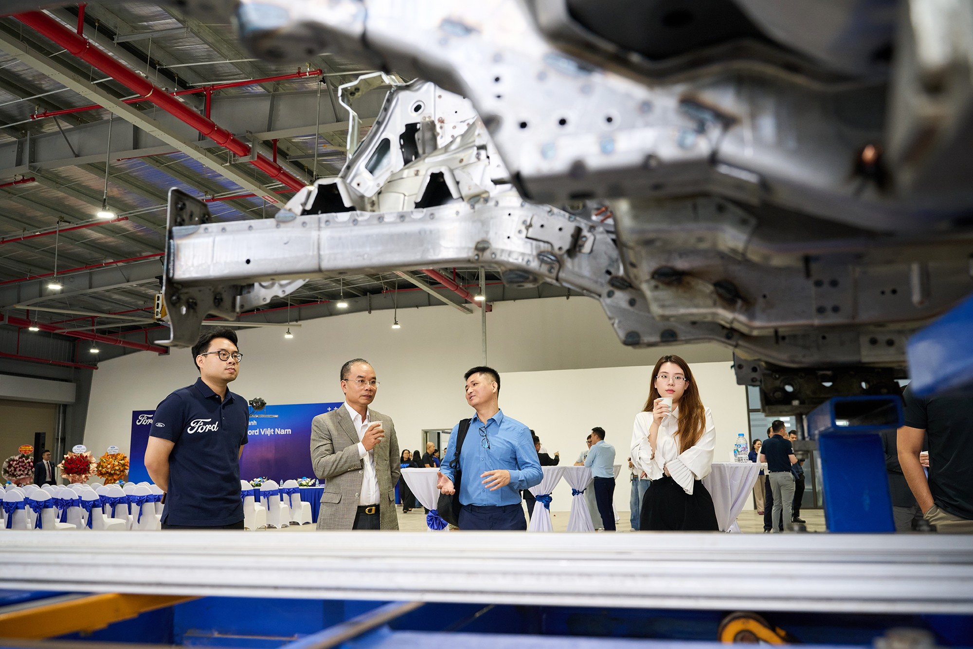 Trung tâm Đào tạo khu vực miền Bắc tại nhà máy Ford Việt Nam ở thành phố Hải Phòng sẽ đóng vai trò là trung tâm đào tạo kỹ thuật và phi kỹ thuật cho nhân viên đại lý Ford trên toàn quốc. Ảnh: Ford Việt Nam.