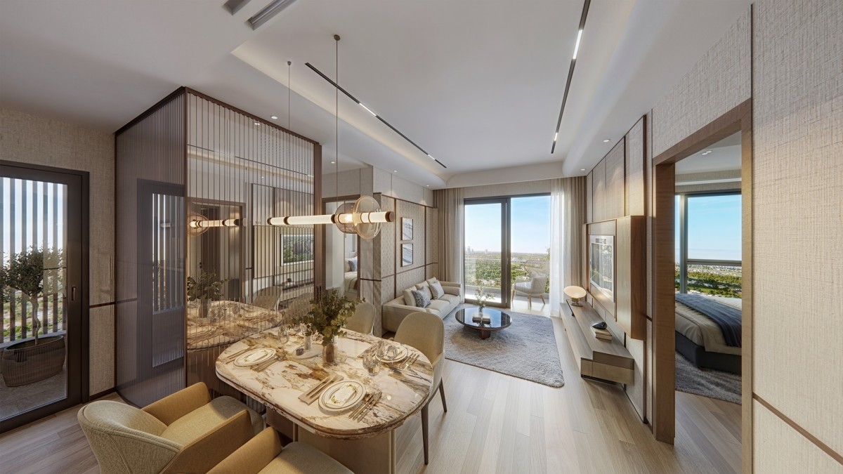 Dấu '+' mở rộng không gian sống trong căn hộ tại The Parkland