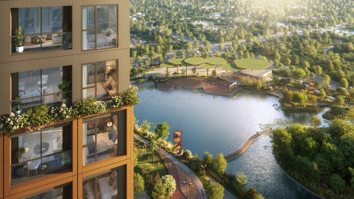 Dấu '+' mở rộng không gian sống trong căn hộ tại The Parkland
