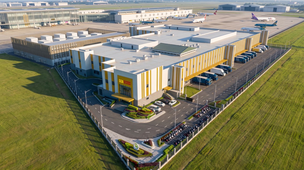 25.000 tấn thép dần định hình mái nhà ga T2 sân bay Phú Quốc