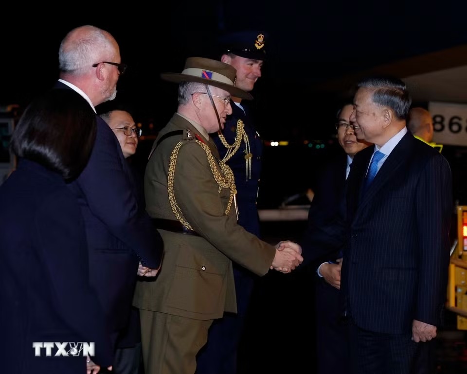 Tổng Bí thư, Chủ tịch nước bắt đầu thăm cấp Nhà nước tới Australia