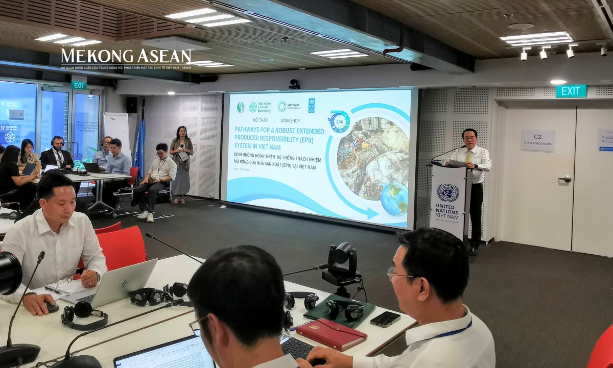 Ông Tăng Thế Cường, Cục trưởng Cục Môi trường. Ảnh: Ngọc Linh