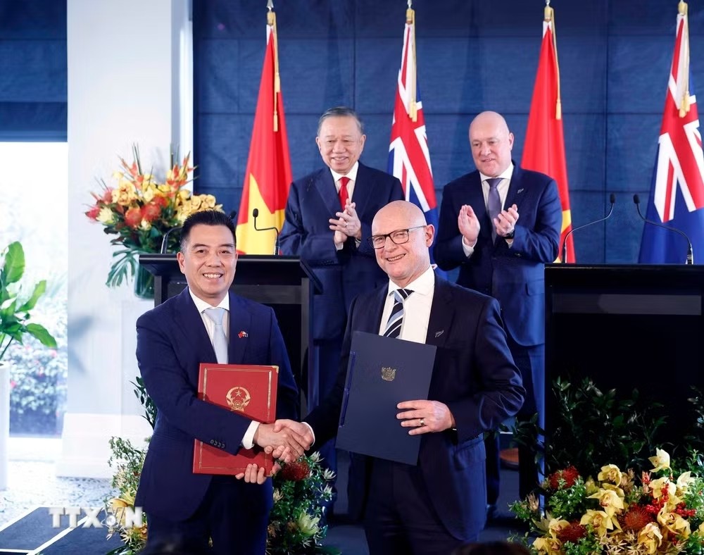 Tổng Bí thư, Chủ tịch nước Tô Lâm và Thủ tướng New Zealand gặp gỡ báo chí