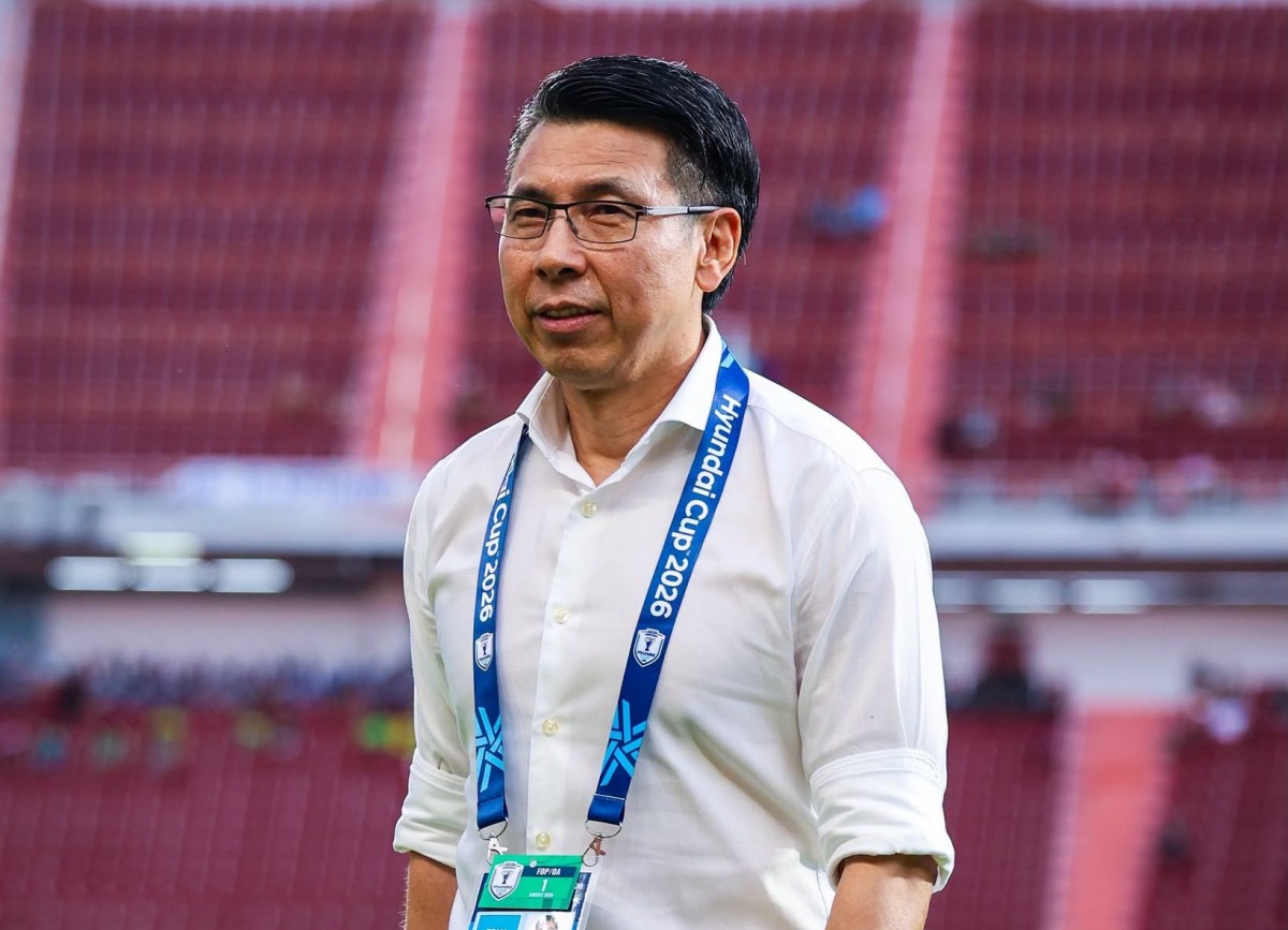 HLV tuyển Malaysia, ông Tan Cheng Hoe. Ảnh: Liên đoàn Bóng đá Malaysia