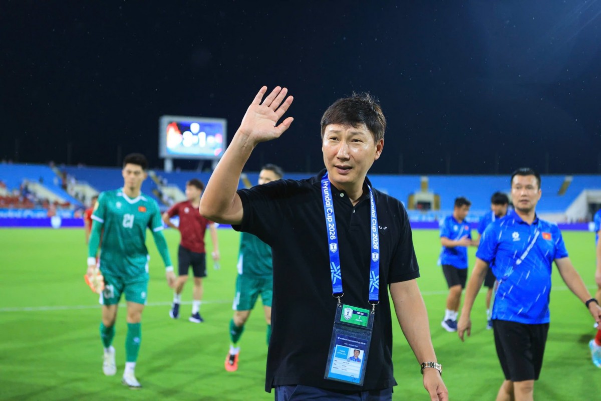 HLV Kim Sang Sik: 'Tôi vẫn có chút tiếc nuối'